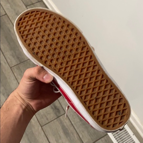 Vans SK8-Hi red men’s size 8.0 women’s 9.5 - Picture 9 of 9